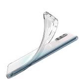 Samsung Galaxy A71 Kılıf Nitro Anti Shock Darbe Emici Köşe Korumalı Şeffaf Silikon Kapak thumbnail 4