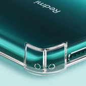 Xiaomi Redmi Note 8 Kılıf Nitro Anti Shock Darbe Emici Köşe Korumalı Şeffaf Silikon Kapak - 5