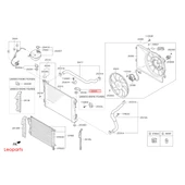 LEOPARTS İX35 - Sportage Radyatör Takozu Üst Sol 2010-2015 25333-2S200 - 2