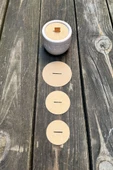 Mum Toz Kapakları 63mm ÇAP 20mm x 2 mm Fitil Boşluğu 50 ADET - 4