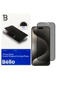 İphone 13 Pro Max Uyumlu Defender Ekran Koruyucu Privacy (Hayalet) Temperli Tam Kaplama Kırılmaz Cam - 1