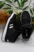 Kinetix Wılmo Pu Hı Siyah Beyaz Rahat Orijinal Ürün Sneaker Erkek Spor Ayakkabı - 5