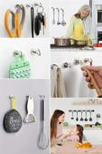 Magnet Askı 2 'li Güçlü Çok Amaçlı Manyetik Mutfak Banyo Askısı - 10