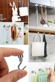 Magnet Askı 2 'li Güçlü Çok Amaçlı Manyetik Mutfak Banyo Askısı - 12