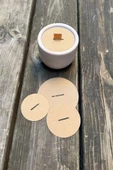 Mum Toz Kapakları 83mm Çap 30mm x 2 mm Fitil Boşluğu 50 Adet - 3
