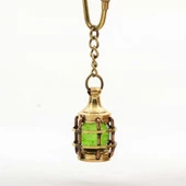 Pirinç Gaz Lamba Tasarımı Anahtarlık - 2