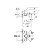 Grohe Start Loop Banyo Bataryası - 2