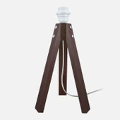 Modelsa Dekoratif Abajur Ayak Ceviz - 1