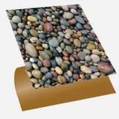 Tink Pvc Karo Çakıl Taşı Desen 30x30cm - 1