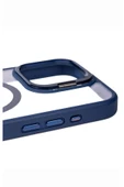 iphone 14  Kılıf Magsafe uyumlu Kamera Standlı +Lens koruyuculu Kapak - 4