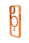 iphone 13 Pro Kılıf Magsafe uyumlu Kamera Standlı +Lens koruyuculu Kapak - 3