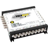 Telemax MV-1012P Sonlu ve Kaskatlı 12 Çıkışlı Santral Multiswitch Adaptör - 1