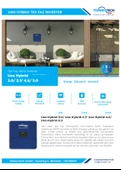TommaTech Uno Hybrid 5.0kW Tek Faz İnverter - 2