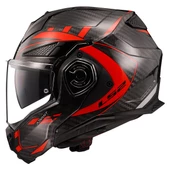 LS2 ADVANT X KARBON FUTURE KIRMIZI KASK - 3