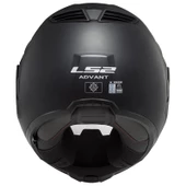 LS2 ADVANT MAT SİYAH KASK - 6