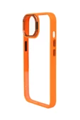 iphone 14 Pro Max Kılıf Kamera Standlı +Lens koruyuculu Kapak - 2