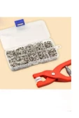 9.5 Mm PLASTİK Çıt Çıt, El Pensesi, Set- Gömlek Ve Bebe Çıtçıt Montaj Seti Düğme Pensesi - 2