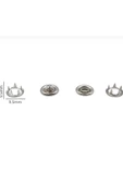 9.5 Mm PLASTİK Çıt Çıt, El Pensesi, Set- Gömlek Ve Bebe Çıtçıt Montaj Seti Düğme Pensesi - 6