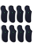 CUBBUX Erkek Bambu 8 Çift Siyah Renk Çorap (antibakteriyel) - 1