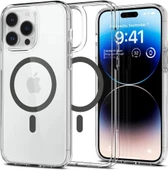 Spigen iPhone 14 Pro Kılıf Ultra Hybrid MagFit MagSafe özellikli Graphite - ACS04970 - 1