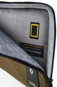 National Geographic Macbook Air - Macbook Pro 17 İnç Uyumlu Laptop Kılıfı Haki N20905 - 6