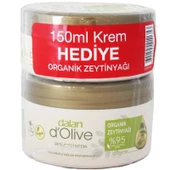 Dalan D'Olive Besleyici Organik Zeytinyağlı Kremi 250 ml + 150 ml Hediye - 1