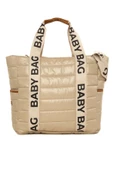 Bagmori Vizon Baby Bag Kolonlu Nakışlı Puf Anne Bebek Çantası - 1