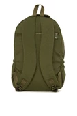 Bagmori Haki Oval Cepli Dik Fermuarlı Büyük Paraşüt Sırt Çantası - 3