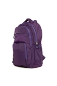 Bagmori Mor Çok Cepli Çok Fermuarlı Büyük Sırt Çantası thumbnail 2