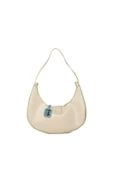 Bagmori Krem Oval Aksesuarlı Oval Baget - 3