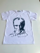GALA ATATÜRK baskılı çocuk tişört - 3