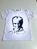 GALA ATATÜRK baskılı çocuk tişört - 2