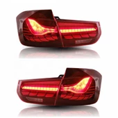 WENDERPARTS BA63212450113-STOP LAMBASI ANİMASYONLU DRAGON M4 GTS STYLE RED BMW F30 > 63212450113_/2402 - 1