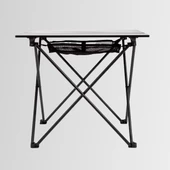 FUNKY CHAIRS Siyah Katlanabilir Kamp Masası Büyük (71 x 68 x 62cm) - 3