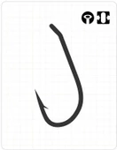 Fudo 2807 Slider Carp Teflon Sazan İğnesi - 1