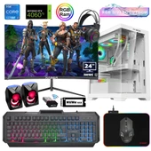Xaser Xsr897 i7 12700F 16GB Ram 512GB M.2 NVMe SSD 8GB RTX4060Ti 23.8" 180Hz Curved Oyuncu Bilgisayarı - 1