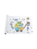 2 Adet 120 x 90 Cm Yapışkansız Statik Manyetik Akıllı Kağıt Tahta - Beyaz - 5