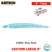 Keitech Custom Leech 7.6cm (3") #426C Sexy Shad - 1