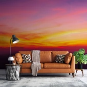 Günbatımı Manzaralı Duvar Kağıdı Baskı thumbnail 1