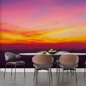 Günbatımı Manzaralı Duvar Kağıdı Baskı thumbnail 5