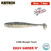 Keitech Easy Shiner 10cm (4") #418 Bluegill Flash Kokulu Silikon Balık thumbnail 1