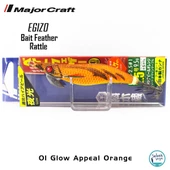 Major Craft Kalamar Zokası EBFO-2.5 9.5gr #01 Glow Appeal Orange thumbnail 2