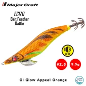 Major Craft Kalamar Zokası EBFO-2.5 9.5gr #01 Glow Appeal Orange thumbnail 1
