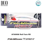 Duo Tide Minnow 75 Sprint AFA0098 Red Face RB - 1