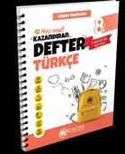 Çanta Yayınları 8.Sınıf Türkçe Okula Yardımcı Kazandıran Defter - 1