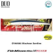 Duo Tide Minnow Slim 140 FLYER CYA0582 Blackear Sardine - 1