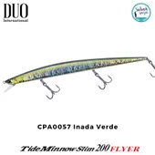 Duo Tide Minnow Slim 200 FLYER CPA0057 Inada Verde - 1