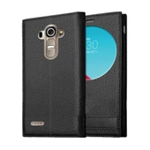 LG G4 Uyumlu Pencereli Kapaklı Magnum Kılıf thumbnail 1
