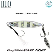 Duo Drag Metal Cast Shot Jig 40gr. PJA0101 Zebra Glow thumbnail 1