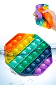 Duyusal Oyuncak Zihinsel Stres Oyunu Popit Gökkuşağı thumbnail 1